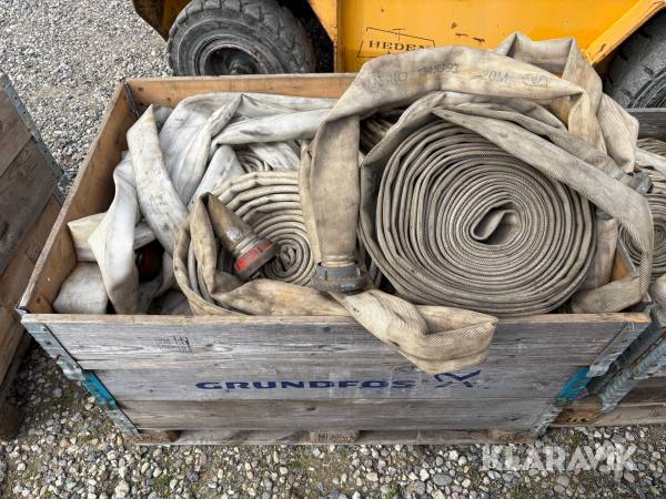 Brandslanger blandet lot, 2 tommer