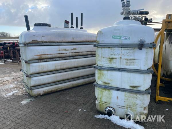Blandetank Dehoust 4000liters 2 styk