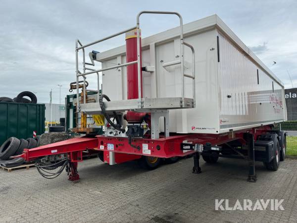 City Trailer Lagendorf SKA 20-7,85M med tippelad