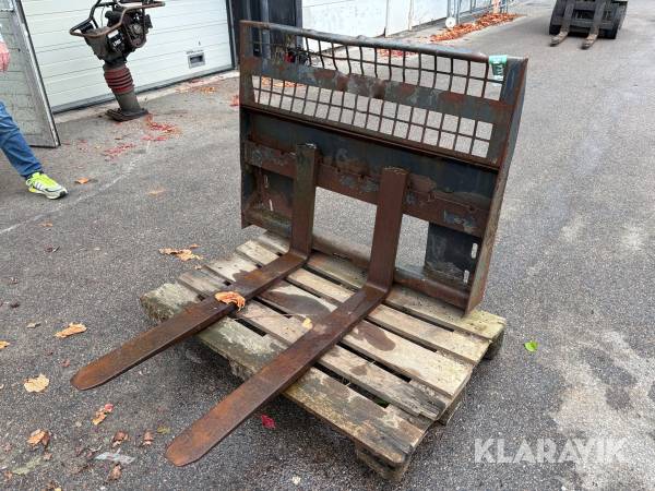 Pallegafler Bobcat Skidster