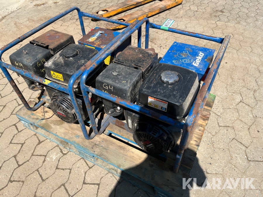 Generatore Geko 6400 2 styk