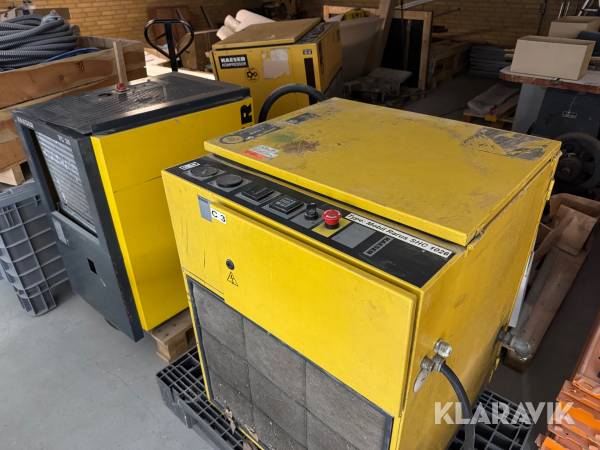 Kompressor, luftkøler tørre og styreenhed Kaeser 