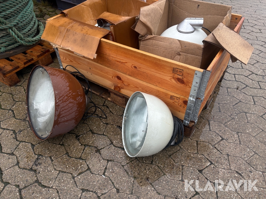 Københavner lamper Philips FV-436 4 styk.