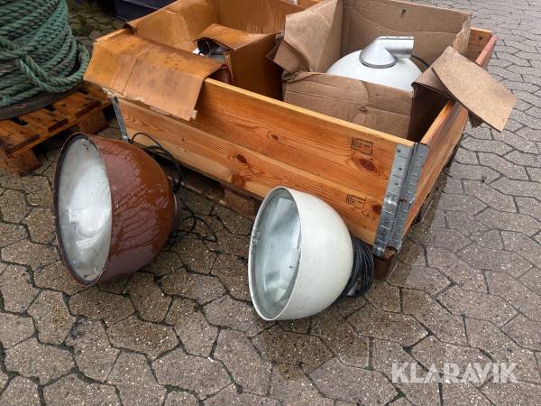 Københavner lamper Philips FV-436 4 styk.