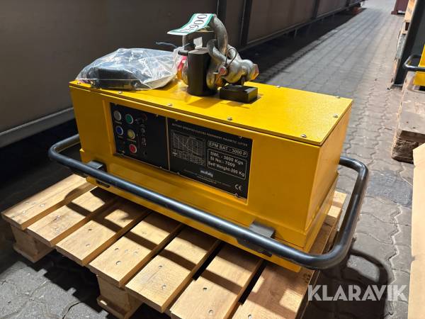 Løftemagnet Assfalg EPM BAT - 3000 P