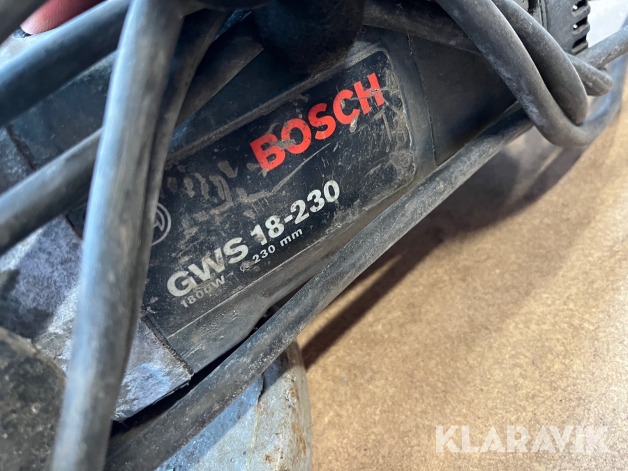 Lot - Milwaukee maskiner, Bosch vinkelsliber og øvrigt