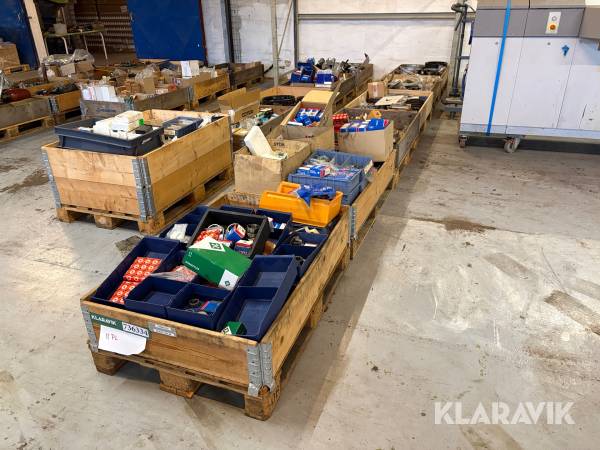 Remhjul og lader - 11 paller