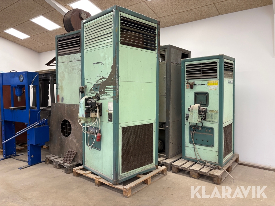 Kaloriferfyr Dantherm + Danheat 4 styks