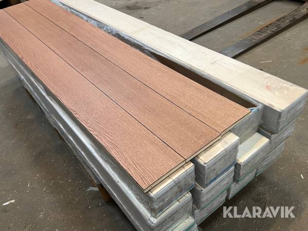 Trægulv Nordic Floor Eg plank natur mat lak 14 mm 24m2 
