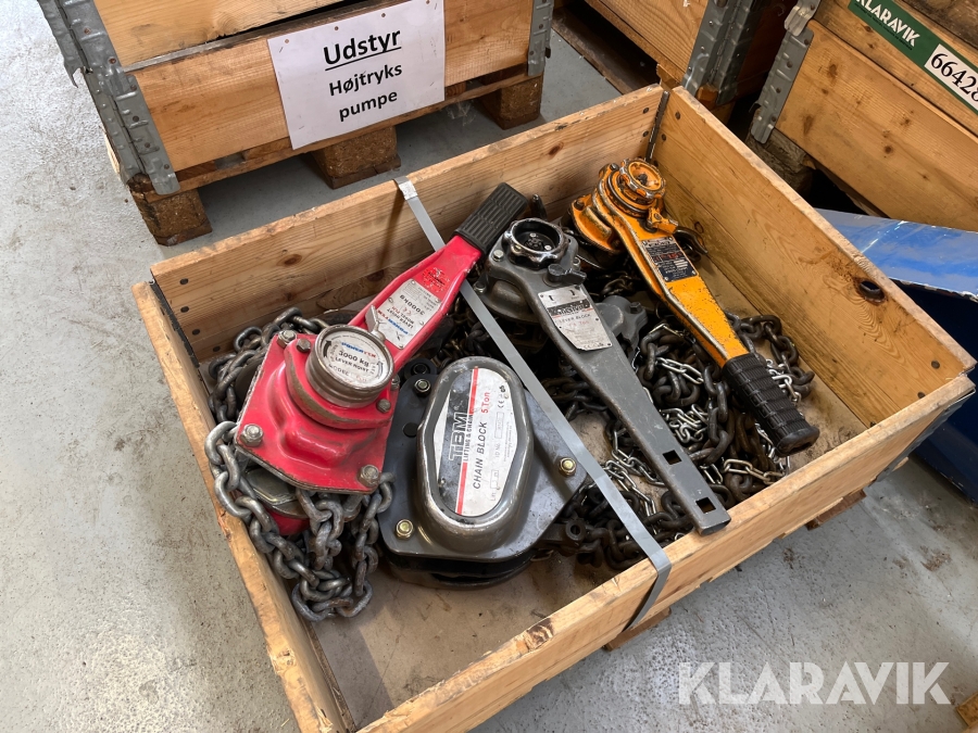 Kæder og opstrammere