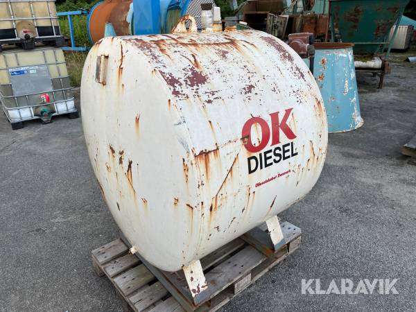Diesel tank ROUG 1000 liter med pumpe