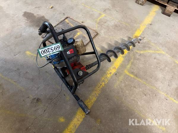 Jordbor med Kawasaki motor