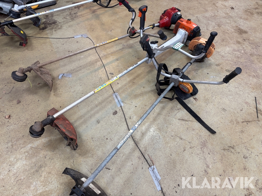 Buskrydder 3 styk Stihl, Al-ko, Partner