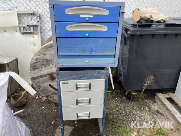 Skuffeindretning til varebil 2 styk