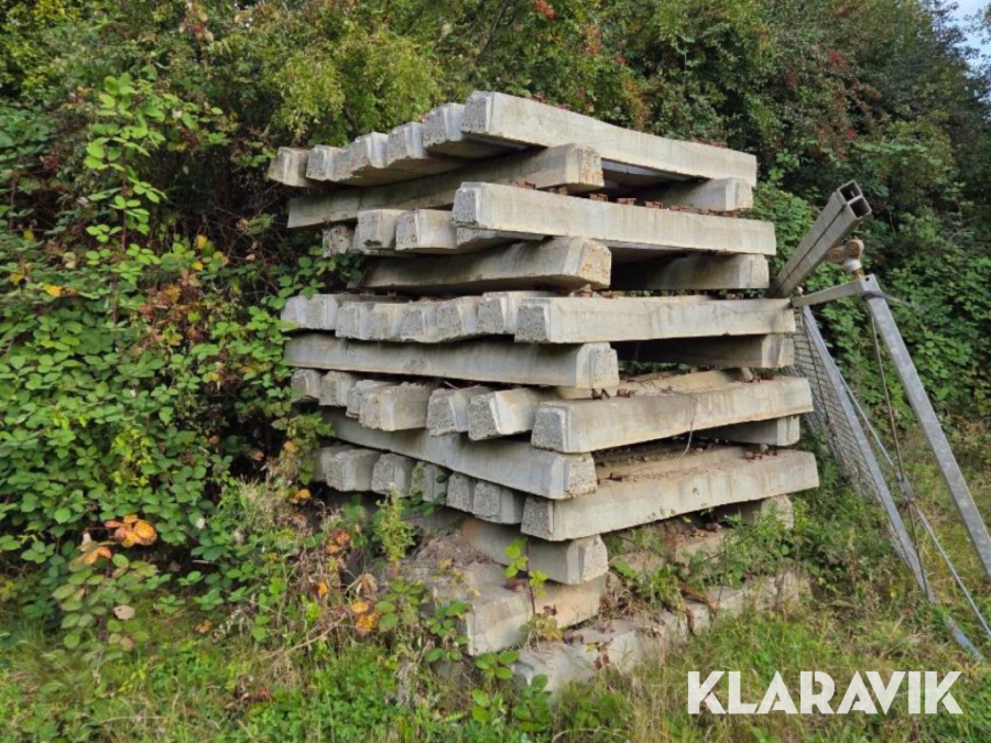 Betonsveller 250 x 30 x 20 cm 28 styk