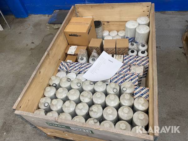 Blandet Lot af diverse filtre