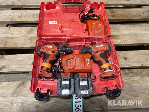 Boremaskine/skruemaskine Hilti SF 2-A og SID 2-4