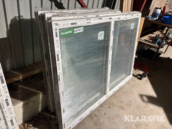 Vinduer Rehau - 5 styks