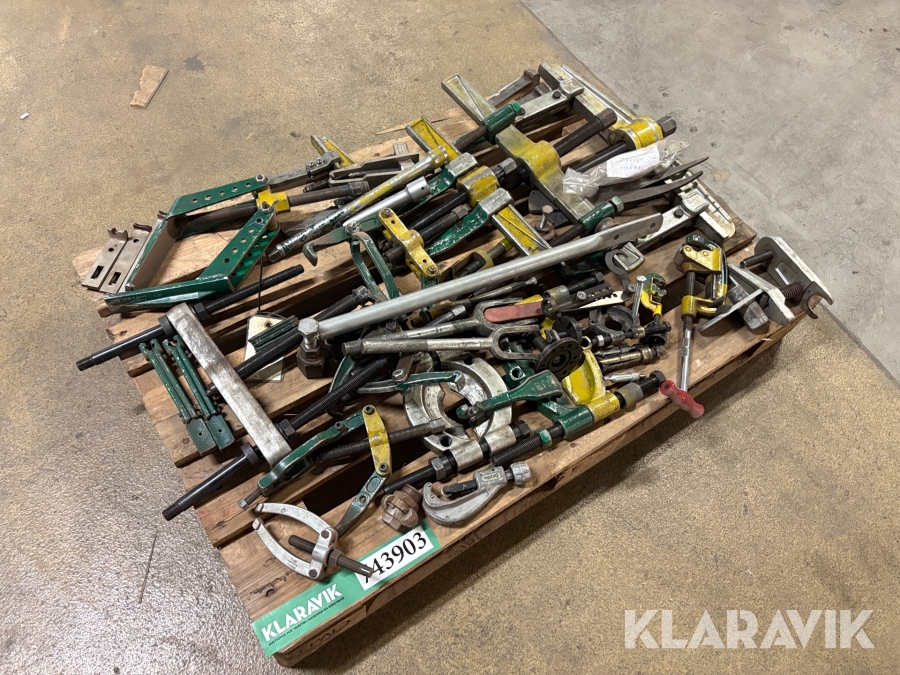 Assorterede tvinger - 1 palle