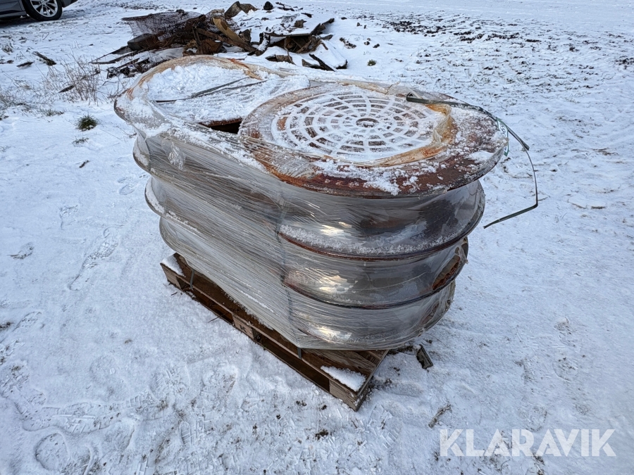 Kloakdæksler Ø80 8 styk