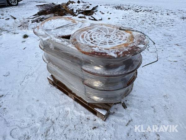 Kloakdæksler Ø80 8 styk