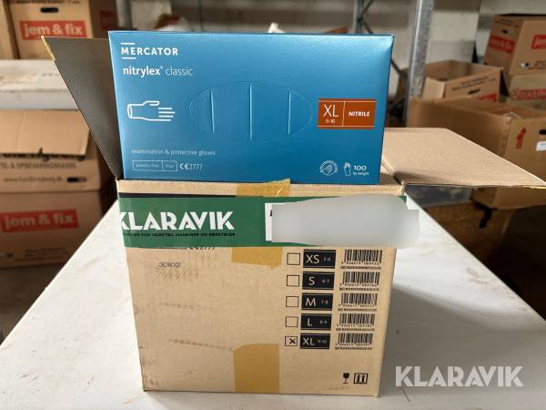 Handsker Nitrylex classic Mercator