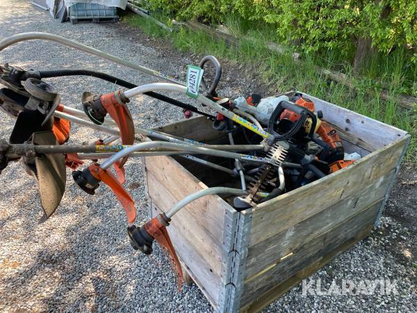 Blandet lot Buskrydder hækkeklipper STIHL MAKITA