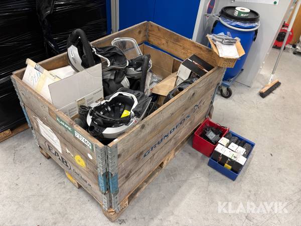 Lot blandet friskluftudstyr