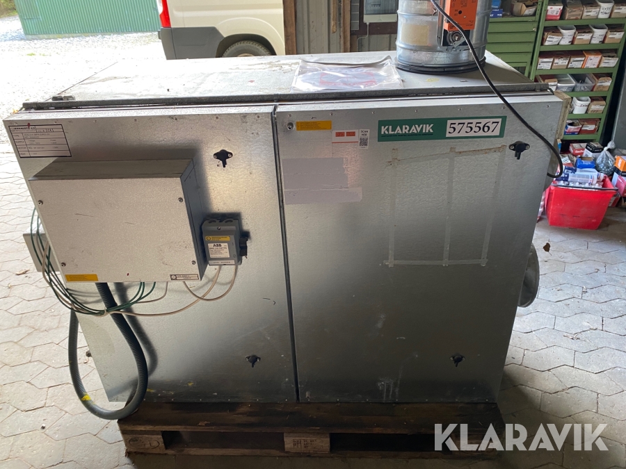 Ventalitions anlæg Exhausto Vex 3.5-4-1mpr evr 37-3v