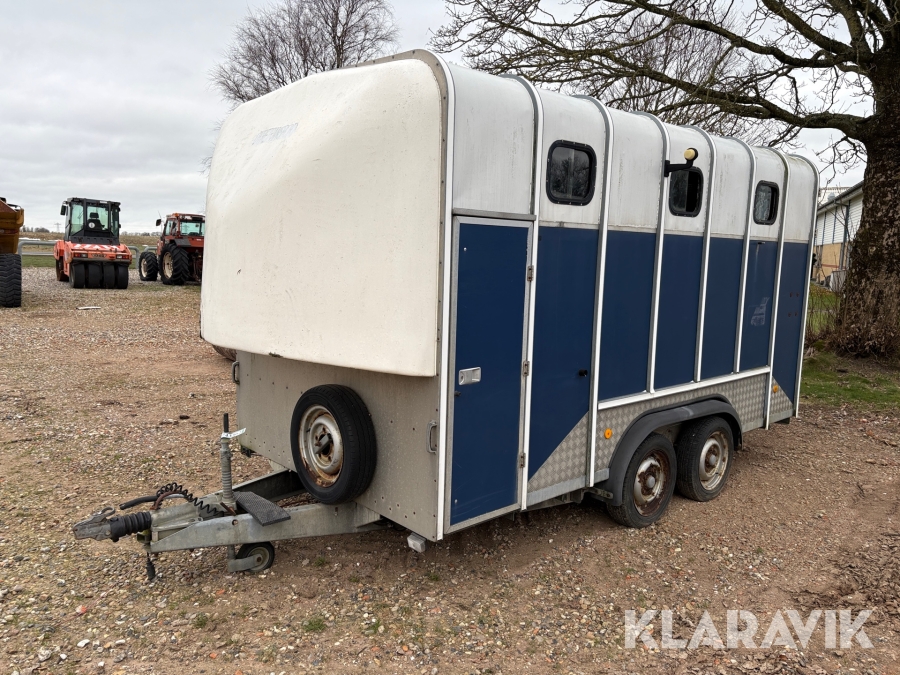 Hestetrailer Ifor Williams HB 610 3500 kg