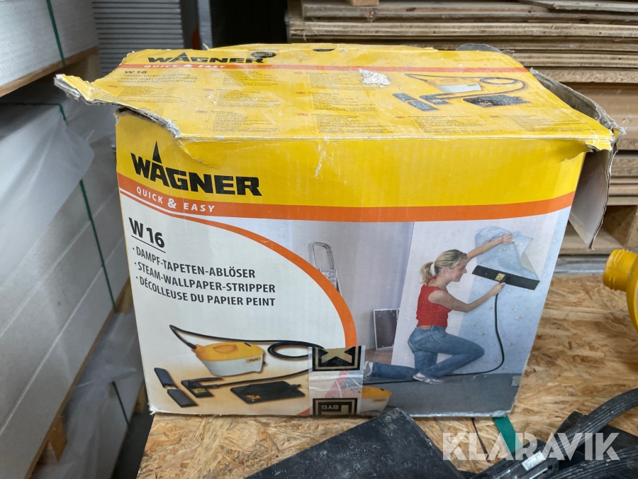 Tapet damper Wagner, Odder, Klaravik auktioner