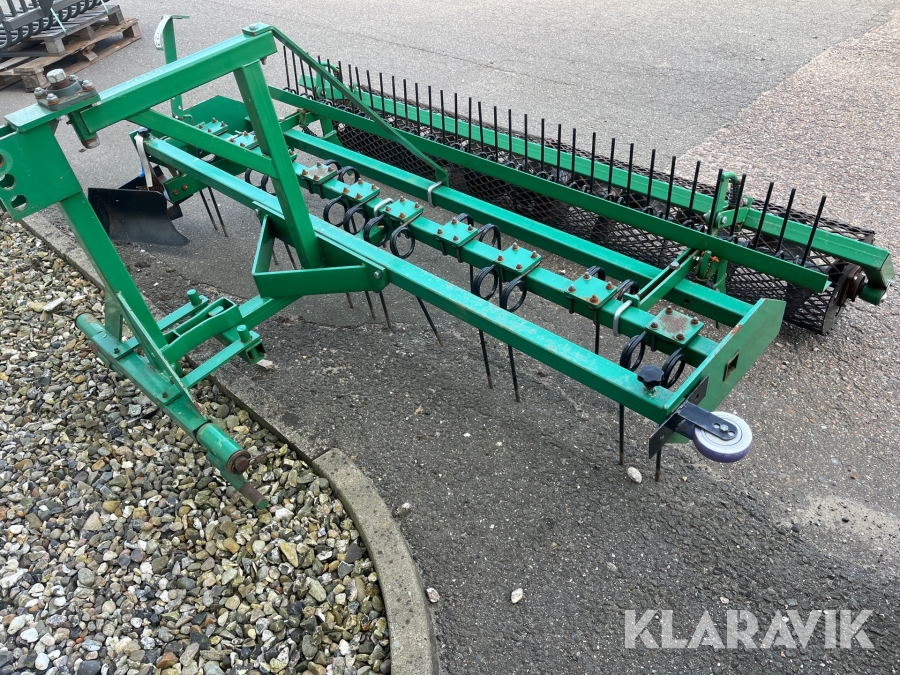 Baneplaner med tromle 230 cm