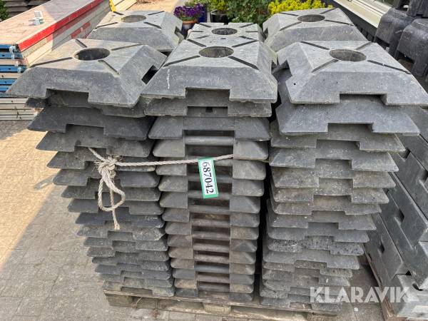 Fødder til trafikkegler