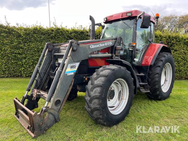 Traktor Case IH MX110 med Quicke frontlæsser