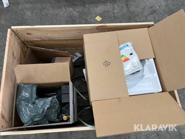 Lot - shunt, buffertank og luftpotter