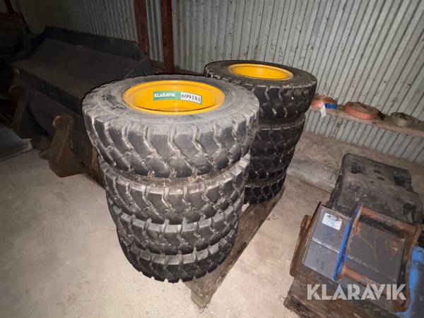 Hjul til hjullæsser Mitas 7.50-15 4 sæt à 2 hjul