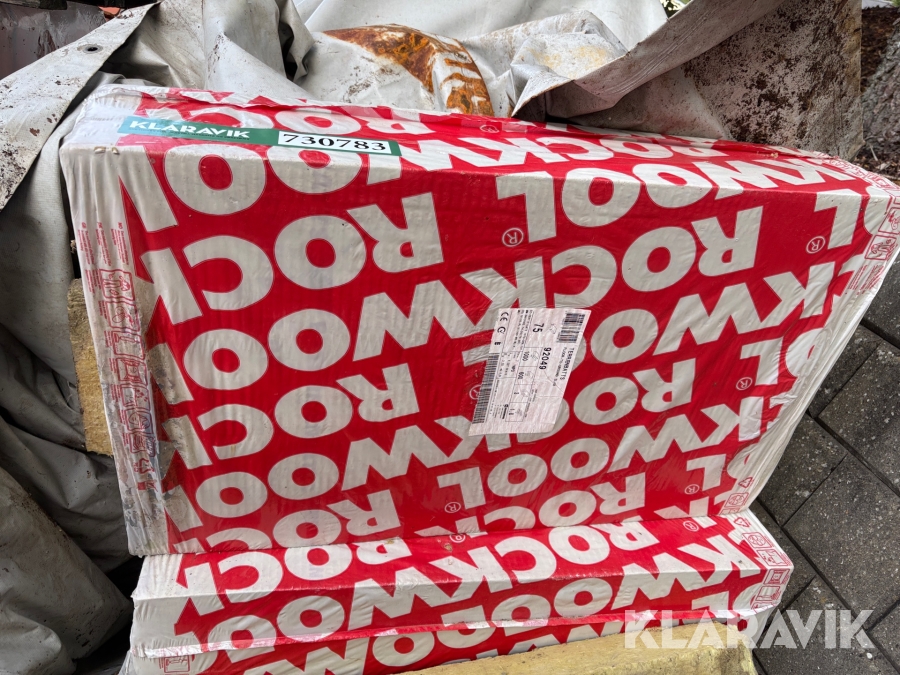 Isolering Rockwool Terrænbatts Floor-to-Ground Slab