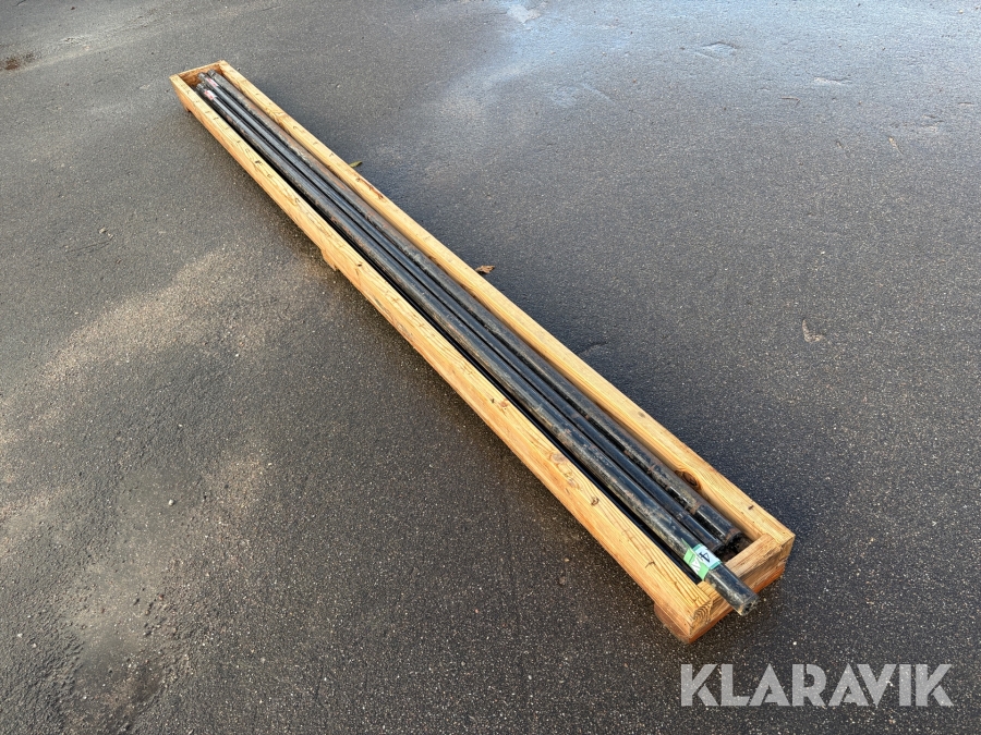 Stålrør til styrbar underboring Ø45 7 styk.