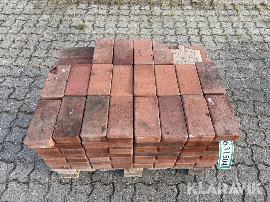 Mursten 163 styk 20x10x4,5 cm