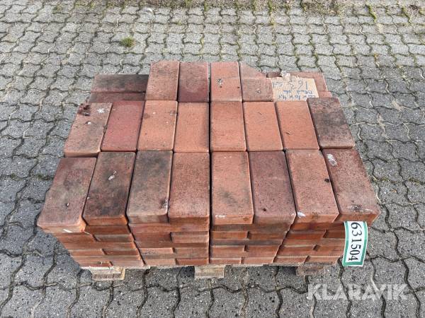 Mursten 163 styk 20x10x4,5 cm