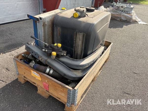 Hydrauliktank + køler Ennegi