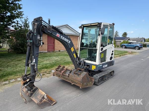 Gravemaskine Terex TC20 mini graver