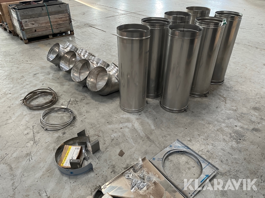 Rustfri skorsten Schiedel 350mm