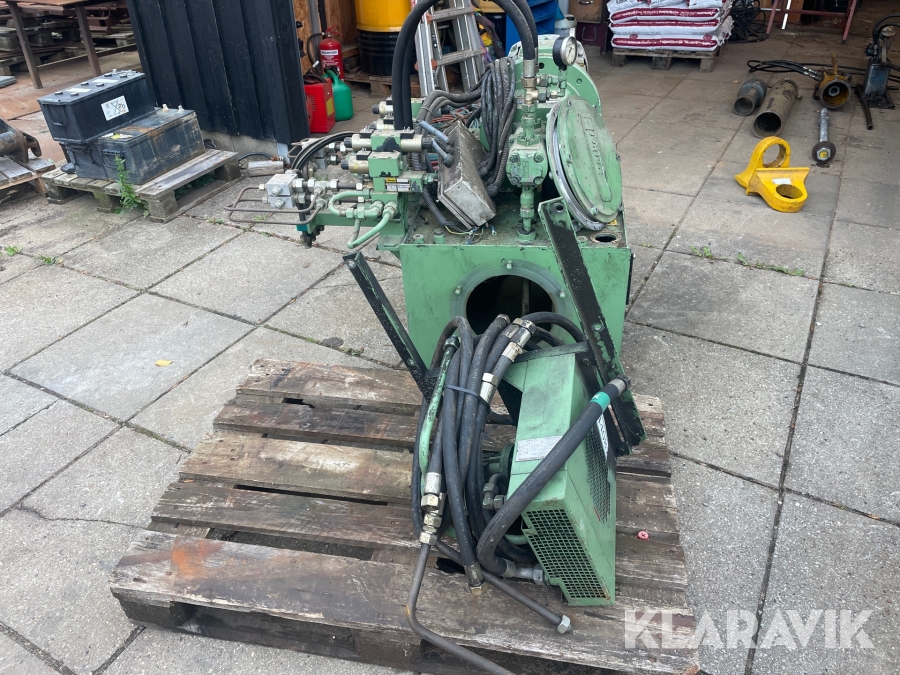 Hydraulik station Dimter 89257 med kølerenhed