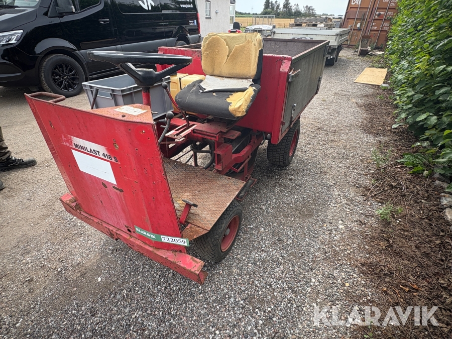 Kirkegårdstraktor HTF Minilast 418 S