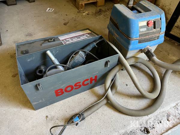 Diamantskærer Bosch GNF 65A med støvsuger
