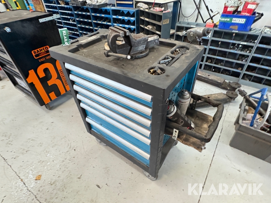 Værktøjsvogn Bearsafe