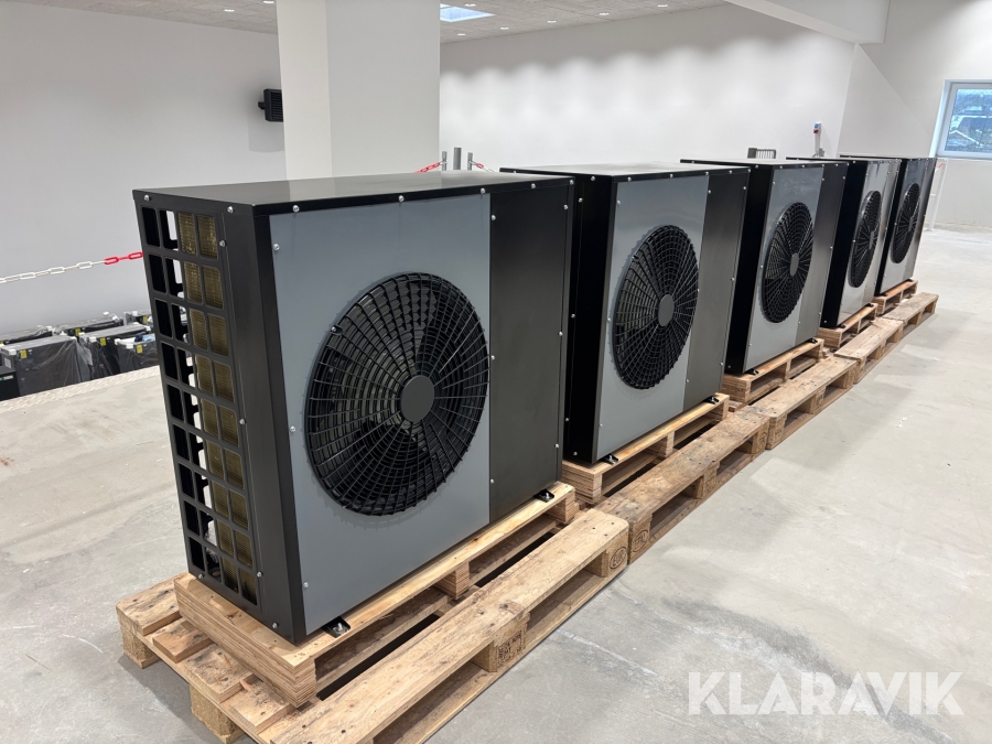 Varmepumper Scantherm 7 kW Luft/vand 5 styk 