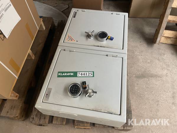 Pengeskabe JCP 2 styk