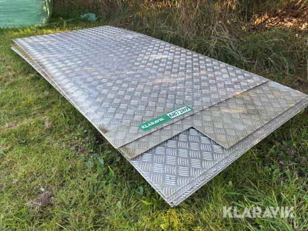 Alu dørkplader 2/4 mm